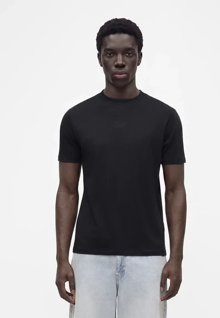 Мужская футболка Karl Lagerfeld Crew Neck, темно-синяя