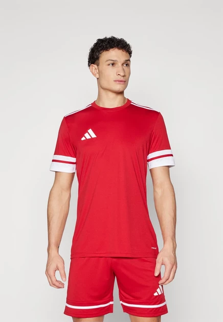 Мужская футболка adidas Squadra25, красно-белая