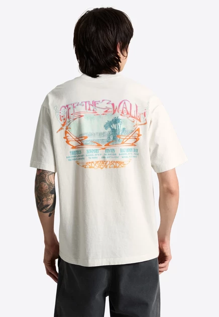 Мужская футболка Vans Jetty Top, натурального цвета