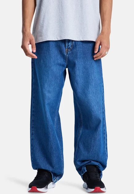 DC Shoes BAGGY DENIM PANT - Baggy Jeans - cktw marble beige blcw stone indigo