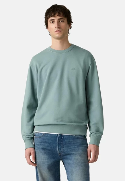 Мужской свитшот Levi's The Original HM Crew, серо-синий