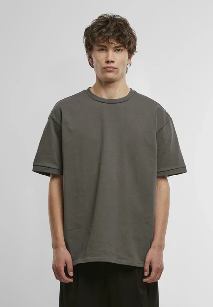 Мужская футболка Urban Classics Cuff Tee, серая