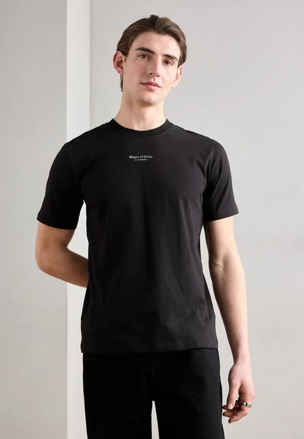 Мужская футболка Marc O'Polo Logo Print, черная