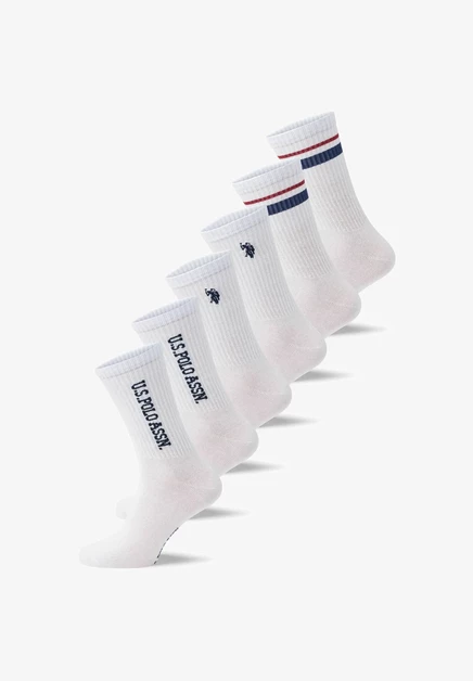 Мужские носки U.S. Polo Assn. UMBO, белые