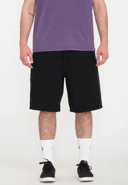 Мужские джинсовые шорты Volcom BILLOW, черные