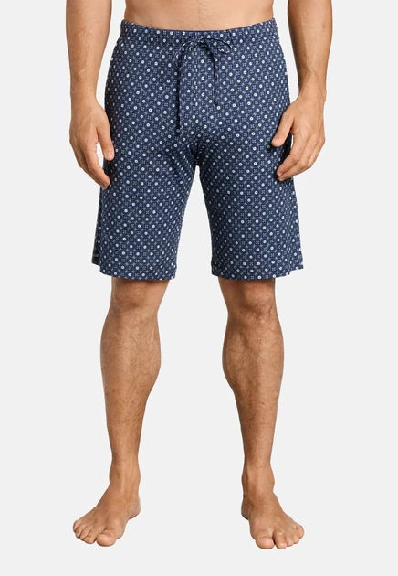Мужские пижамные брюки Hanro DAY SCHLAF, гармоничная клетка