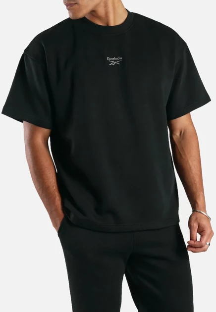 Мужская футболка Reebok Wardrobe Essentials, черная