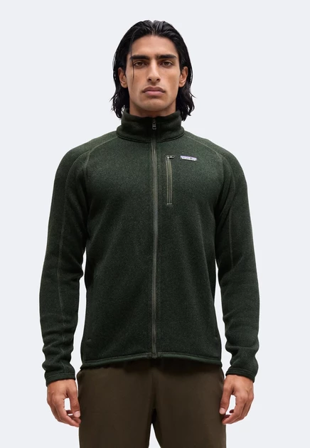 Patagonia BETTER SWEATER - Fleece jacket - black old growth green