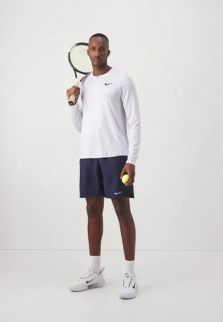 Мужские шорты Nike Performance Court Victory, бело-черные