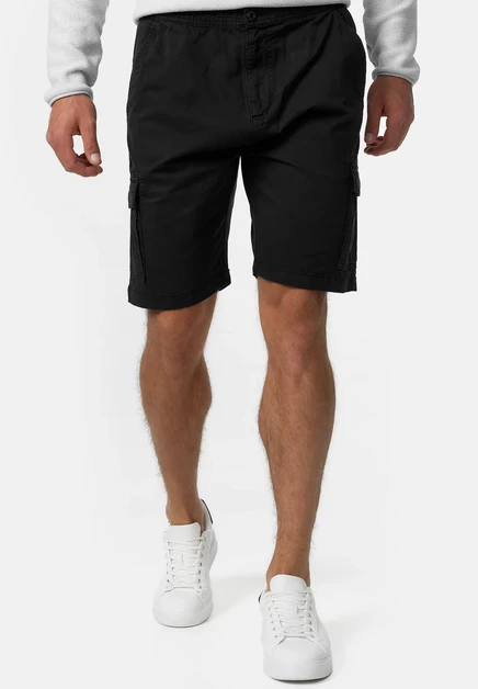 Мужские шорты Indicode Jeans Kinnaird, черные