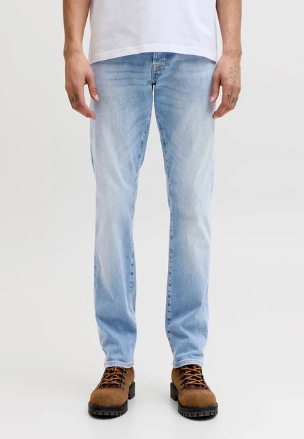 Мужские джинсы Jack & Jones JJGLENN зауженные, синие