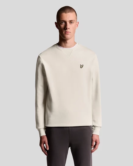 Мужской свитшот Lyle & Scott Crew Neck, оливковый