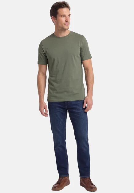 Redmond 5 PACK - Basic T-shirt - grau/schwarz dunkelgrün
