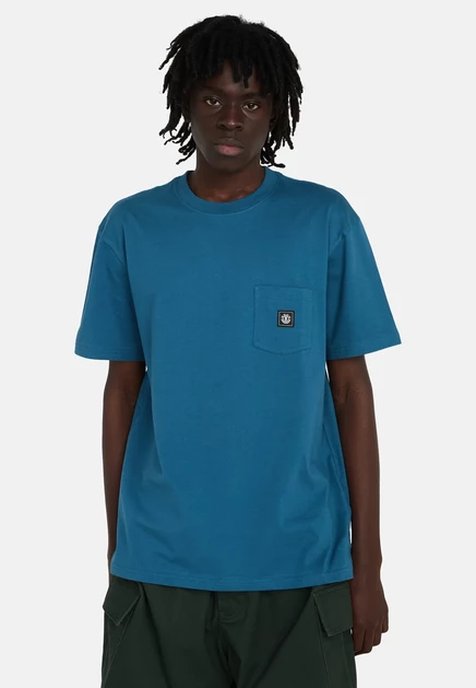Мужская футболка Element Icon Label Pocket, белая