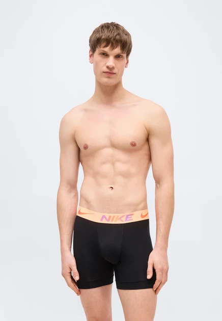 Nike Underwear 3 PACK - Boxer briefs - uni red/cool grey/uni gold-coloured orange/rose/black