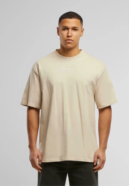 Мужская футболка Karl Kani Basic, бежевая