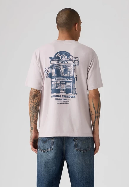 Мужская футболка Levi's Vintage Fit Graphic Tee, серая