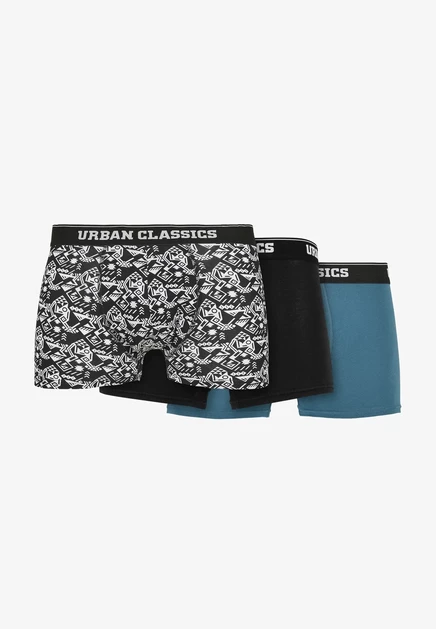 Мужские трусы-боксеры Urban Classics, 3 шт., черные