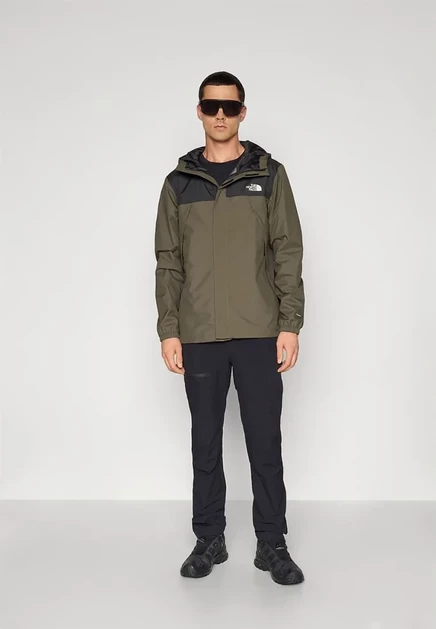 Мужская куртка The North Face Antora, серо-зелёная