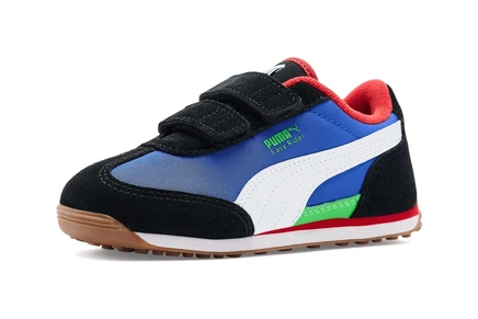 Кроссовки детские Puma Easy Rider на липучке, сапфир/белые