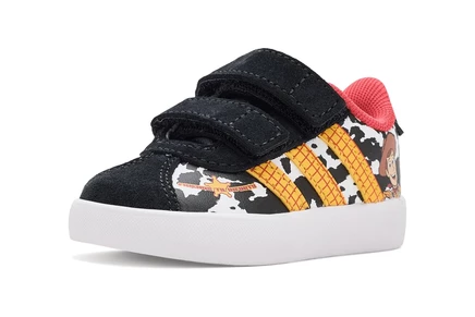 adidas Kids Pixar Vl Court 3.0 Hook & Loop (Infant/Toddler) white/white/black