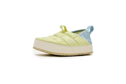 The North Face Kids Thermoball Traction Mule Ii (toddler/Little Kid/Big Kid) lemon mist/polar haze