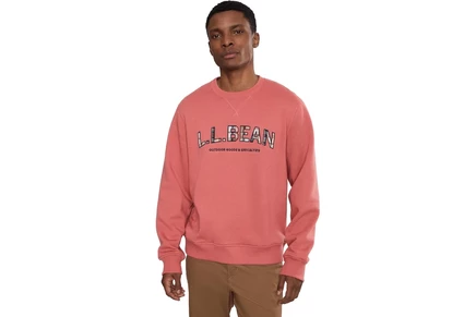 Толстовка L.L.Bean Essential Logo Crewneck Sweatshirt Regular