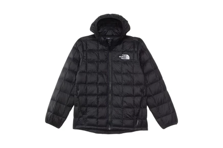 The North Face Kids ThermoBall Hooded Jacket (Little Kid/Big Kid) tnf black
