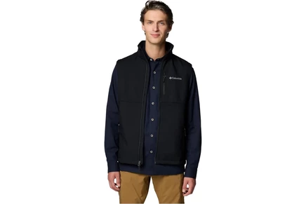 Мужская жилетка Columbia Ascender II софтшелл, черная