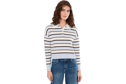 Свитер 525 america Seraphina Cropped Rugby Pullover