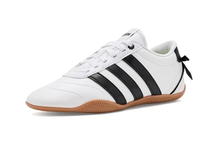 Детские кроссовки adidas Grand Court Low, бело-черно-желтые