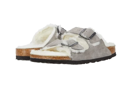 Сандалии Birkenstock Arizona Shearling - Suede
