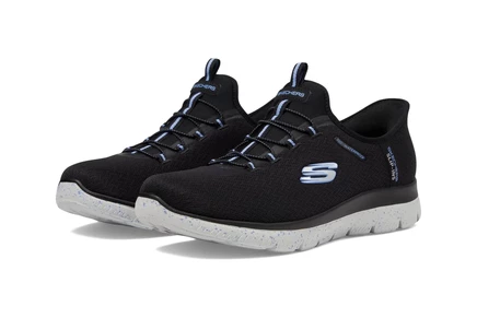 Женские кроссовки Skechers Summits Slip-Ins, чёрные