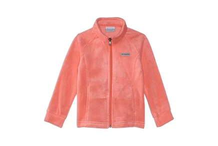 Columbia Kids Benton Springs Fleece (Toddler) hot coral