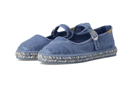 Женские эспадрильи Free People Oasis Mary Jane, морской синий