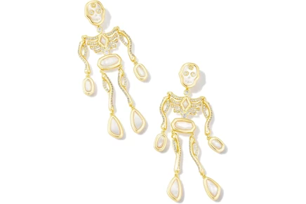 Серьги Kendra Scott Skeleton Statement Earrings