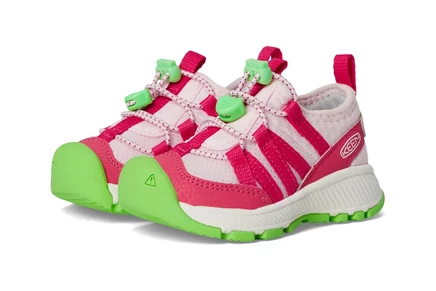 Кроссовки для малышей KEEN Kids Motozoa, малиново-зеленые