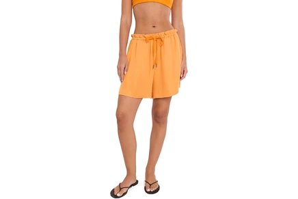 Шорты Beyond Yoga Sunkissed Cupro Drawstring Shorts