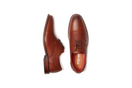 Мужские оксфорды Stacy Adams Maddox Cap Toe, шоколадные