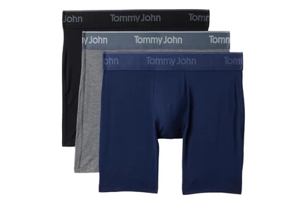 Мужские боксеры Tommy John Second Skin, 3 шт., разноцветные