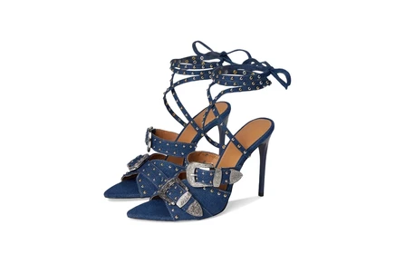 Steve Madden Saddle denim multi