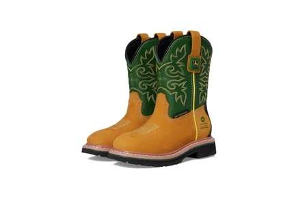 Ботинки SKECHERS KIDS X John Deere-rowood - Boulder Valley 407050L (Little Kid/Big Kid)