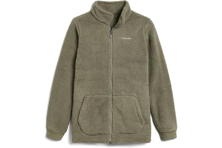 Детская флиска Columbia Kids Rugged Ridge II, зеленая