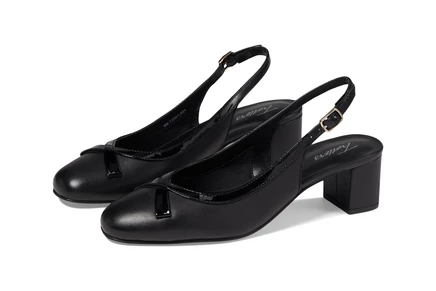 Женские туфли-лодочки Trotters Dalani кожаные, черные