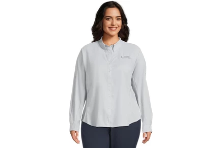 Женская рубашка Columbia Plus Size Tamiami II L/S Shirt