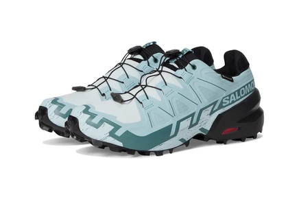 Женские кроссовки Salomon Speedcross 6, сине-черные/турмалин