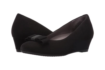 SAS Audrey black suede