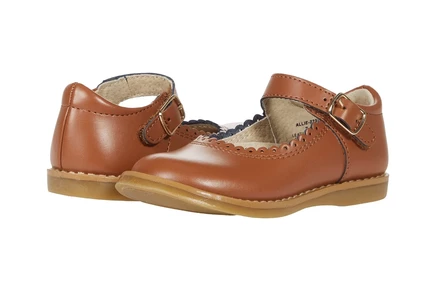 FootMates Allie (Infant/Toddler/Little Kid) chestnut