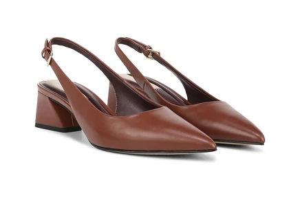 Franco Sarto Racer acorn brown leather