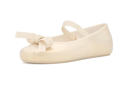 Детские туфли Mini Melissa Sophie Crush, перламутрово-бежевые